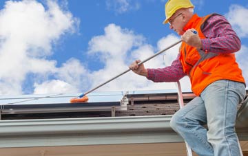 Mile Oak soft wash roof cleaning